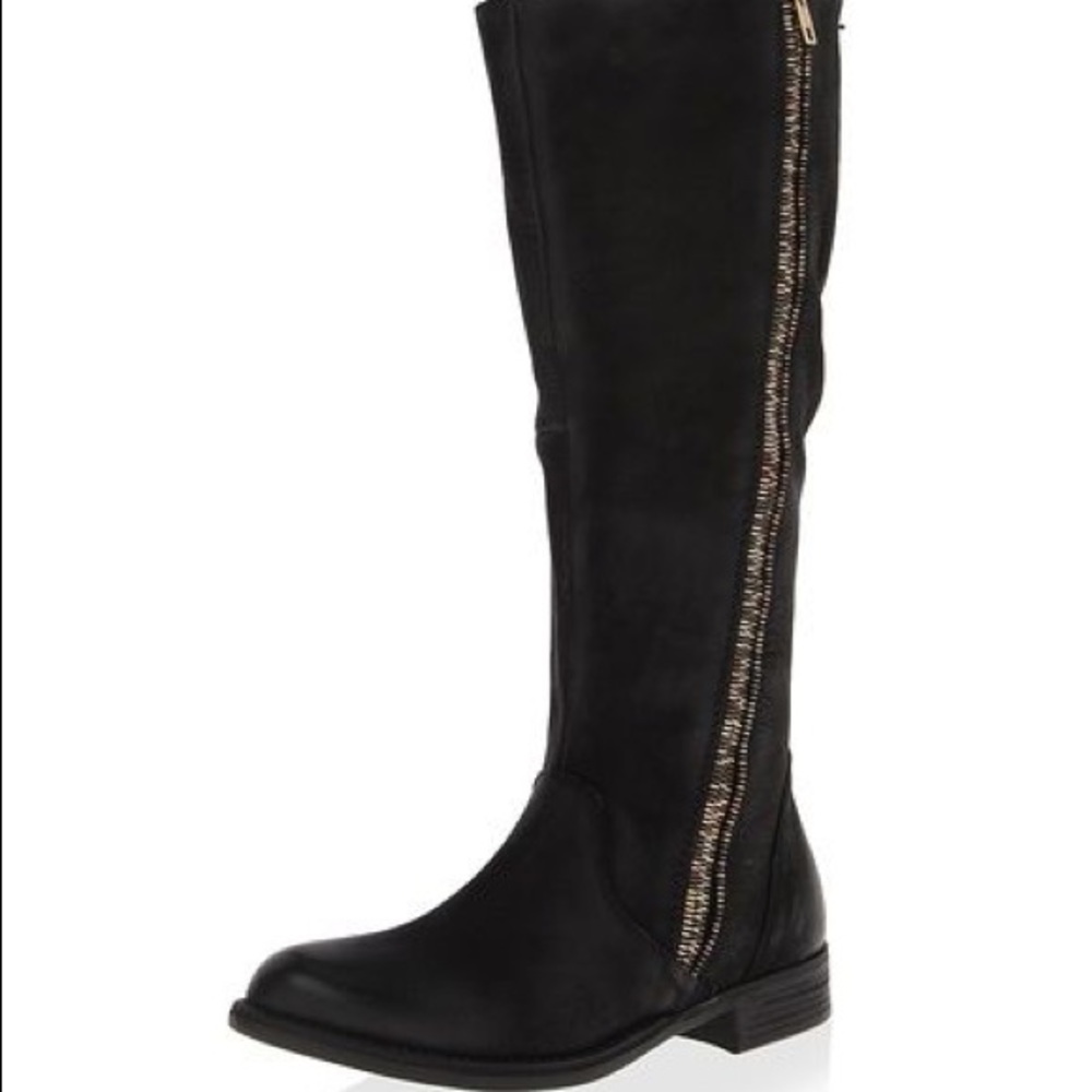 Steven by Steve Madden Zendra Leather Tall Boots